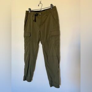 Prana Men's Olive Cargo Pants